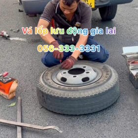 Nhận vá lốp ô tô tại chỗ Gia Lai